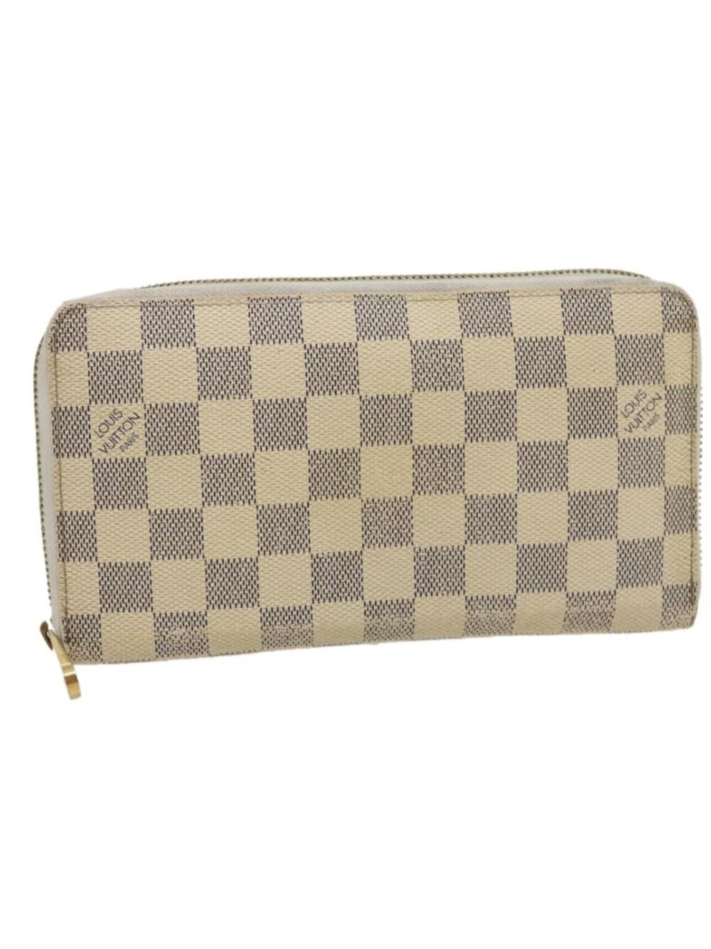 LOUIS VUITTON Damier Azur Zippy Organizer Long Wallet N60012